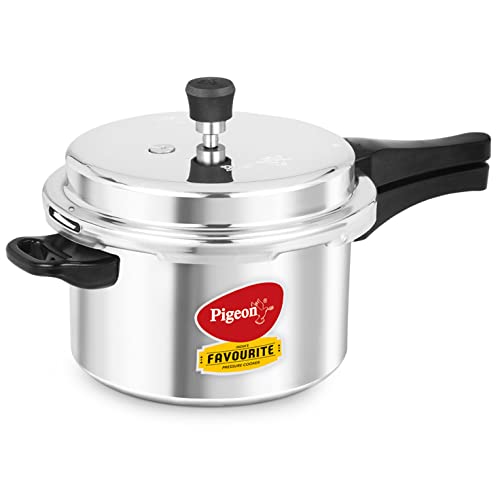 Pigeon Favourite Outer lid Aluminum Pressure Cooker 5 Litres